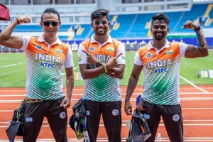 Archery World Cup : भारत की पुरुष टीम ने ओलंपिक चैंपियन कोरिया को हराकर जीता ऐतिहासिक स्वर्ण पदक 