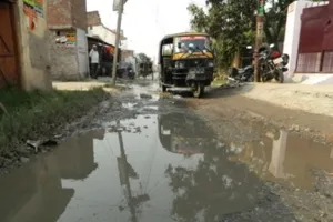 बाजपुर: दो वर्ष बाद भी अंडरपास से पानी निकासी की नहीं हुई व्यवस्था