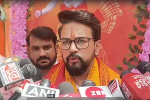 विपक्ष को जनता देगी मुंहतोड़ जवाब, बस्ती में बोले अनुराग ठाकुर- मोदी सरकार ने देश को भुखमरी और महामारी से बचाया