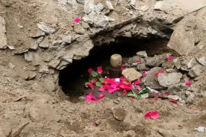 अल्मोड़ा: जागेश्वर धाम में खुदाई के दौरान मिला शिवलिंग 