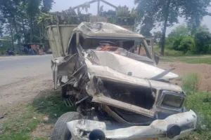 लखीमपुर खीरी: ट्रक-पिकअप की भिड़ंत में चाचा, उसके दो भतीजों की मौत, एक घायल  