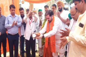 आमजन को स्वास्थ्य सुविधा मुहैया करने के लिए सरकार प्रतिबद्ध :सतीश शर्मा