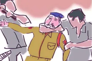 रुद्रपुर: फिर हुआ खाकी पर हमला, दारोगा-सिपाही हुए चोटिल