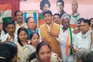 इलाहाबाद सीट से नवनिर्वाचित सांसद का हुआ भव्य स्वागत