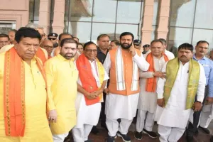 हरियाणा के CM नायब सिंह सैनी ने रामलला का किया दर्शन-मंत्री और विधायक भी रहे साथ 