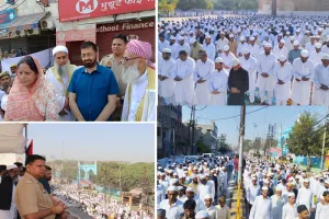 मुरादाबाद : शांतिपूर्ण माहौल में संपन्न हुई ईद उल-अजहा की नमाज, DM-SSP ने लिया व्यवस्थाओं का जायजा 