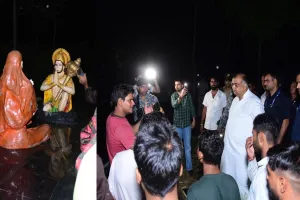 रामपुर : रामायण पार्क में रखी भगवान की प्रतिमाओं को किया खंडित, मौके पहुंचे विधायक...डीएम को दी जानकारी