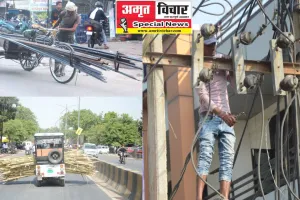 2 June Special: दो जून की रोटी के लिये जद्दोजहद, तपती दोपहरी में शहर की सड़कों पर कुछ ऐसा दिखा लोगों का संघर्ष