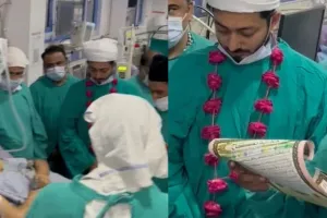 पिता की इच्छा पर आईसीयू में हुई फिल्मी शादी, डॉक्टर और स्टाफ बने गवाह