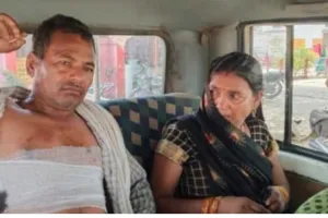 बहराइचः तेंदुए के हमले में ग्रामीण घायल, सीएचसी में भर्ती 