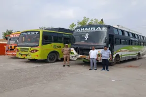 बहराइच : आरटीओ ने आठ वाहन किया सीज, पांच लाख जुर्माना भी लगाया