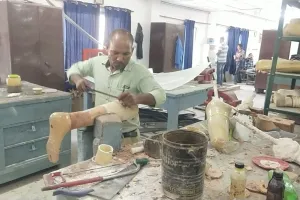  दिव्यांगों को आत्मनिर्भर बना रहा लिंब सेंटर