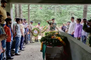 लोहाघाट: सैन्य सम्मान के साथ किया बीएसएफ जवान का अंतिम संस्कार