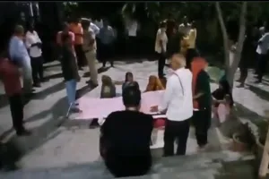 अमेठी: करंट लगने से लाइनमैन की मौत, परिजनों और स्थानीय लोगों ने जाम किया हाईवे