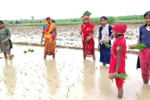  गोंडाः झूम के बरसे बदरा, खिले किसानों के चेहरे