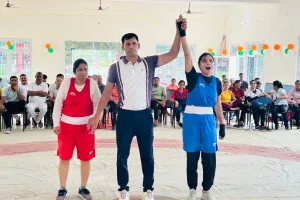 पुलिस की प्रतियोगिता में दूसरे दिन भी बदायूं का दबदबा