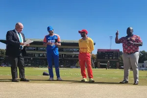 India Vs Zimbabwe 5th Match : जिम्बाब्वे ने जीता टॉस, भारतीय टीम करेगी पहले बैटिंग
