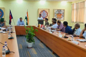 इंटीग्रेटेड चेक पोस्ट पर चेयरमैन का निरीक्षण : भारत -नेपाल के अधिकारियों के साथ की बैठक