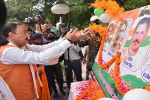 काकोरी ट्रेन एक्शन : उपमुख्यमंत्री केशव प्रसाद मौर्य ने शहीदों को दी श्रृद्धांजलि