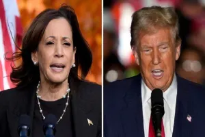 US Election 2024 : डोनाल्ड ट्रंप अमेरिकी राष्ट्रपति चुनाव के सर्वेक्षण में कमला हैरिस से मामूली बढ़त पर आगे 