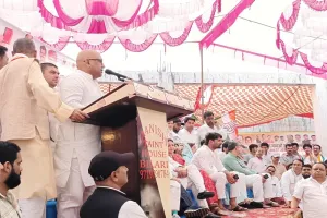 मुरादाबाद : कांग्रेस प्रदेश अध्यक्ष अजय राय बोले- भाजपा से मुकाबला करने और हराने में सक्षम है कांग्रेस