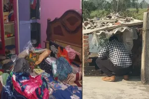 लखीमपुर खीरी: बंद घर को चोरों ने खंगाला, लाखों का माल उड़ाया 