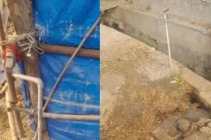 बाराबंकी: टंकी का निर्माण अधूरा, कहीं नहीं बिछी पाइप लाइन, शो पीस बनीं टोटियां