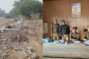 एटा: दरगाह के पास जमीन को लेकर बवाल, आधा दर्जन बाइक और मैक्स में तोड़फोड़