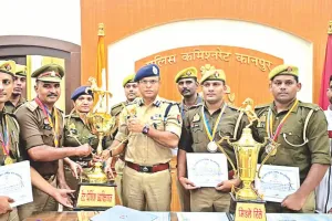 घुड़सवारी में कानपुर कमिश्नरेट पुलिस ने किया नाम रोशन: पुलिस अकादमी मुरादाबाद में हुई प्रतियोगिता में 4 गोल्ड, 7 सिल्वर, 8 ब्रांज मेडल जीते 
