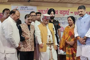 मुरादाबाद : शिव प्रताप शुक्ला बोले- आप लोग बेटियों को आगे बढ़ाएं, देश अपने आप बढ़ेगा 