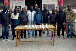 लखीमपुर खीरी: प्रेम प्रसंग में उमेश वर्मा को मौत के घाट उतारने वाले नौ गिरफ्तार