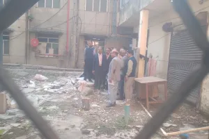 लोहिया संस्थान: टूटी टाइल्स और गंदगी देख निदेशक ने जताई नाराजगी