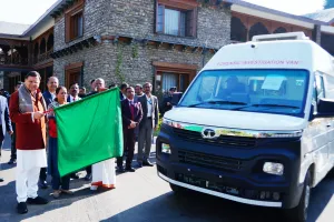 मुख्यमंत्री ने किया 06 फॉरेंसिक वाहनों का फ्लैग ऑफ 