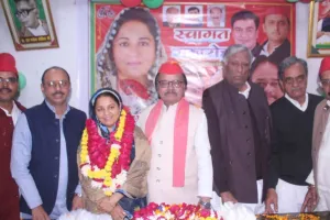 कानपुर के सपा कार्यालय में विधायक नसीम सोलंकी का हुआ भव्य स्वागत: बाेलीं- जनता की समस्याओं को हल करना प्राथमिकता