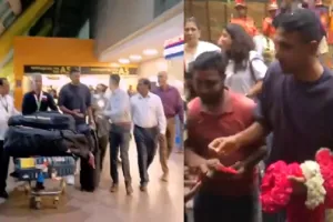 VIDEO : अंतरराष्ट्रीय क्रिकेट से संन्यास लेने के बाद चेन्नई लौटे रविचंद्रन अश्विन, हुआ जोरदार स्वागत...बोले-किसी तरह का कोई खेद नहीं