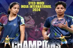 Syed Modi International 2024 : त्रीसा जॉली-गायत्री गोपीचंद की जोड़ी ने सैयद मोदी इंटरनेशनल बैडमिंटन में जीता महिला युगल खिताब 