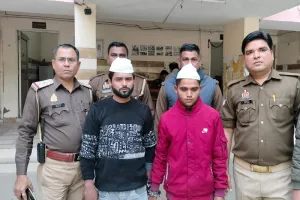 मुरादाबाद : महिला सिपाही के साथ छेड़छाड़ और मारपीट करने वाले दो आरोपी गिरफ्तार, भेजा जेल 