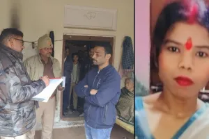 शाहजहांपुर: फंदे पर लटका मिला विवाहिता का शव, दहेज की खातिर हत्या का आरोप