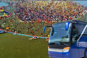 प्रयागराज के लिए 15 गुना बढ़ी कैब की बुकिंग, तीसरे अमृत स्नान के लिए ट्रेनों में लंबी वेटिंग, बसें भी फुल