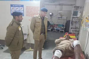 फिर हुई पुलिस मुठभेड़, स्मैक तस्कर को लगी पैर में गोली