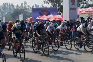 रोड साइकिलिंग में गुजरात की मुस्कान और एसएससीबी के दिनेश ने जीता गोल्ड 