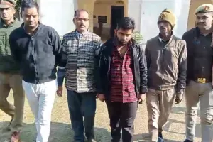 बदायूं और आसपास क्षेत्र से करते थे चोरी, कार के साथ तीन गिरफ्तार