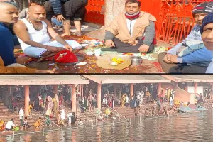 कासगंज: मौनी अमावस्या पर गंगा घाटों पर गूंजे हर-हर गंगे के स्वर