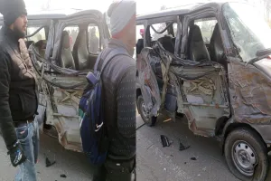 Bareilly: ईको और रोडवेज बस की जोरदार टक्कर, दो लोगों की दर्दनाक मौत, दो घायल