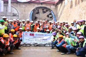 कानपुर मेट्रो के दूसरे कॉरिडोर की पहली सुरंग तैयार, रावतपुर से कॉरिडोर-2 डिपो रैंप तक बनी टनल