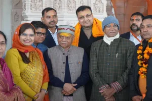 हिमाचल प्रदेश के राज्यपाल ने किये रामलला के दर्शन, कहा- राष्ट्र में संस्कृति धारा के नायक हैं श्रीराम