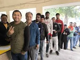 लालकुआं में पौने सात बजे तक हुआ मतदान, 83.12 फीसदी वोट डाले