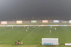 राष्ट्रीय खेल: उत्तराखंड और मिजोरम का गौलापार अंतरराष्ट्रीय स्टेडियम में रोमांचक मुकाबला