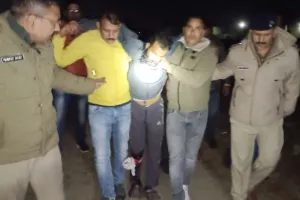 जिला कारागार हरिद्वार से फरार हत्यारा एसटीएफ की मुठभेड़ में गिरफ्तार