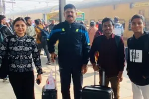 National Environment Youth Parliament में भाग लेने के लिए राजस्थान पहुंचे Lucknow University के छात्र